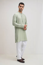 Haryali Hues Kurta  - Pistachio(Green)