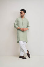 Haryali Hues Kurta  - Pistachio(Green)