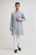 Cool-e-khass Kurta - Cool Grey