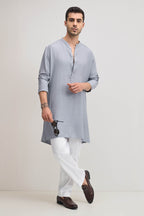 Cool-e-khass Kurta - Cool Grey