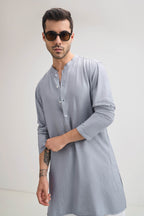 Cool-e-khass Kurta - Cool Grey