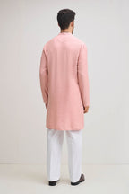 Gulab-e-basanti Kurta - Salmon Pink