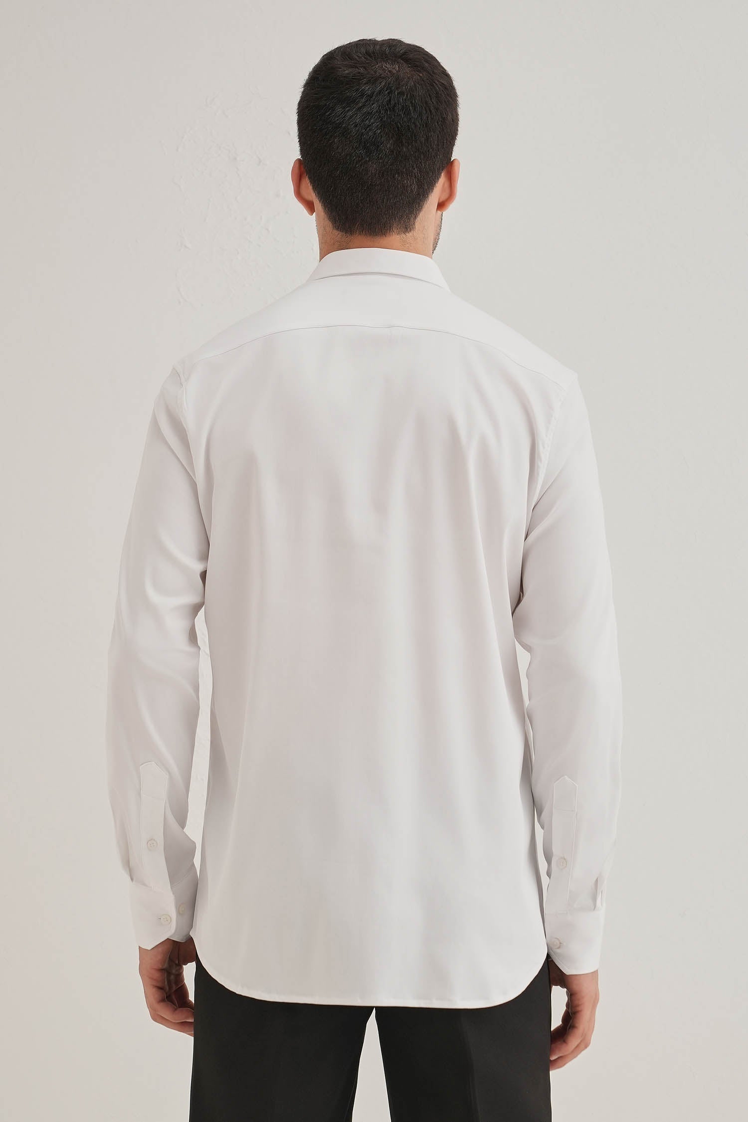 Quackery- Hand Embroidered Designer Shirt - White