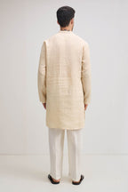 Irish Linen Kurta - beige