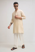 Irish Linen Kurta - beige