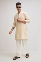 Irish Linen Kurta - beige