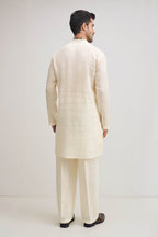 Irish Linen Kurta - Ivory