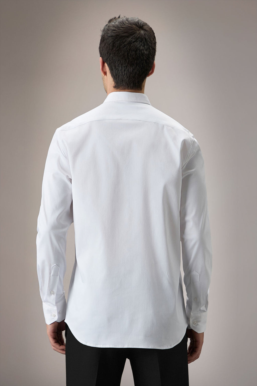 Bikini - Hand Embroidered Designer Shirt - White