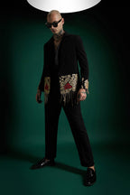 Golden Crest - Hand Embroidered Designer Tuxedo