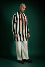 Regalia Hand Embroidered Designer Bundi Set