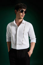 Forms- Hand Embroidered Designer Shirt