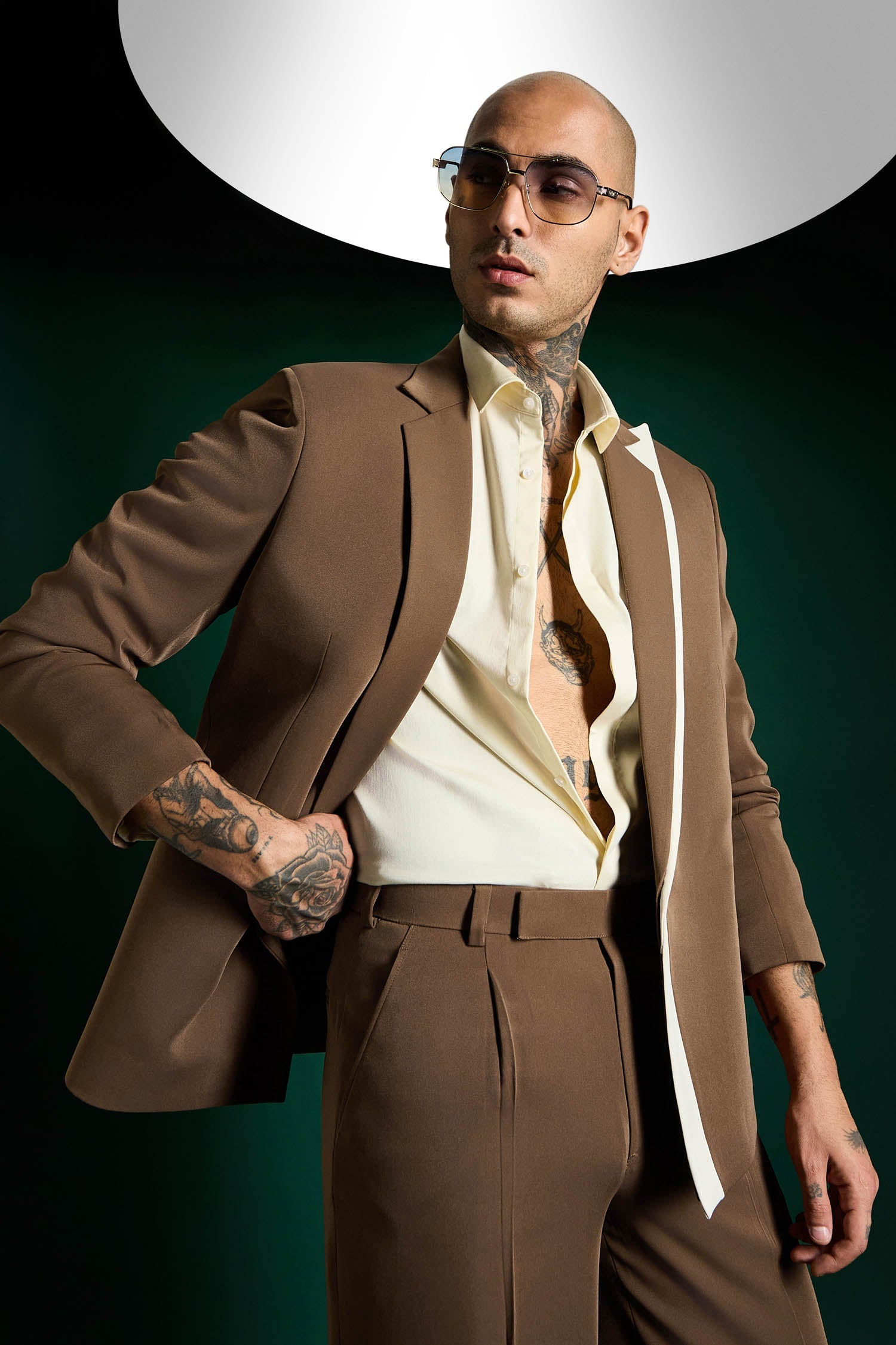 Double Lapel The Board Room Designer Blazer Set