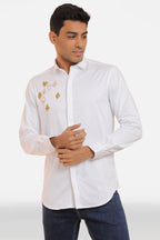 The Four Suits Shirt - White