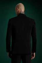 Silver Gild - Hand Embroidered Designer Tuxedo