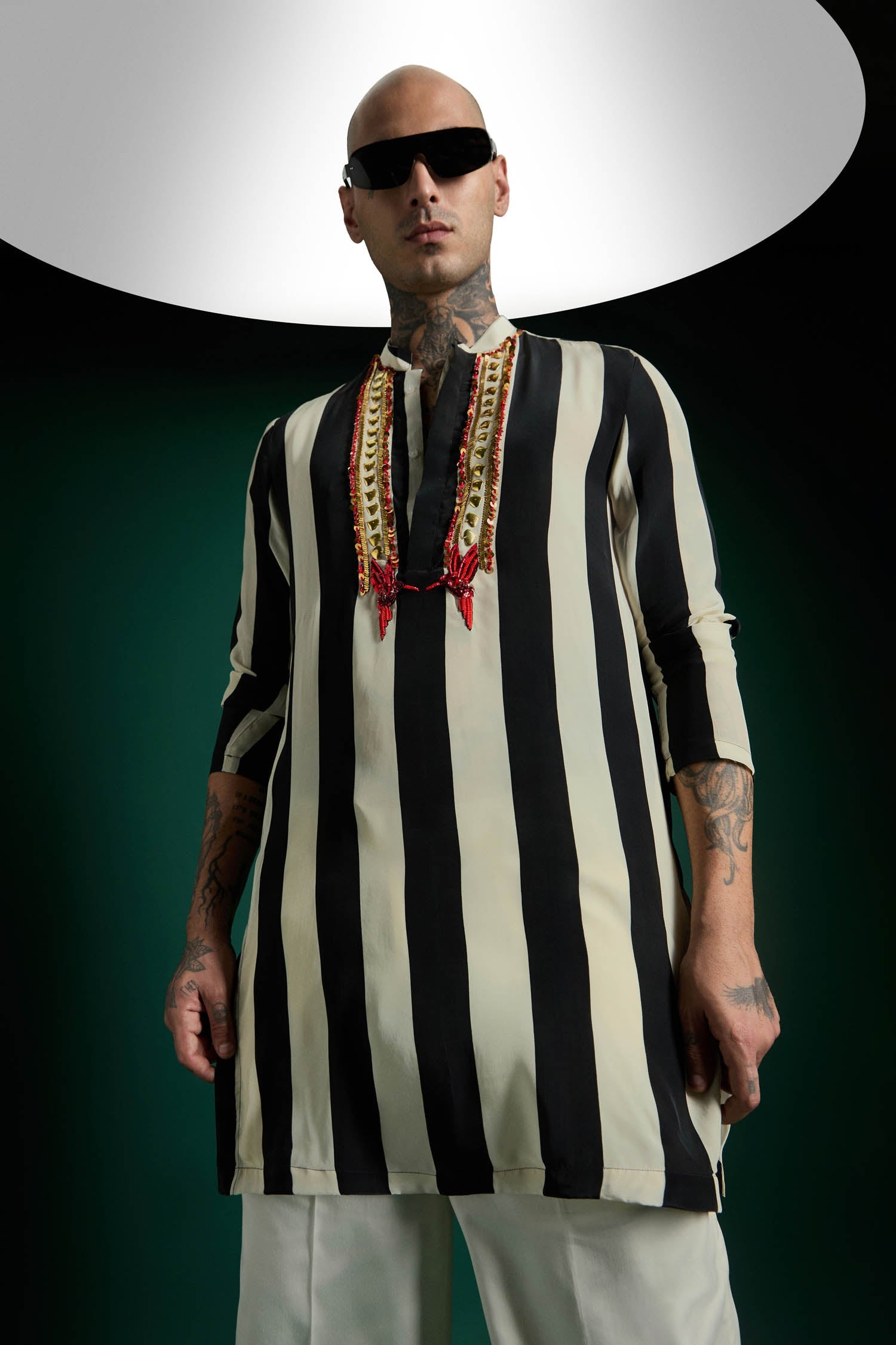 Regalia- Hand Embroidered Designer Kurta