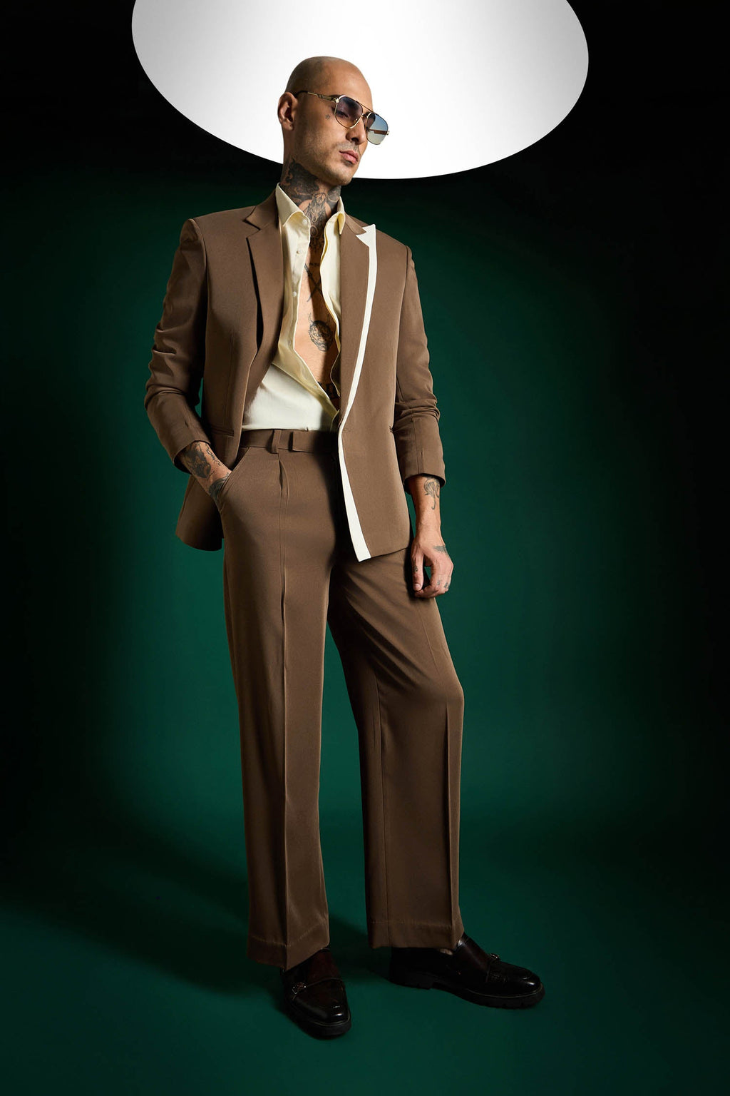 Double Lapel The Board Room Designer Blazer Set