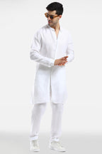 White Linen Kurta
