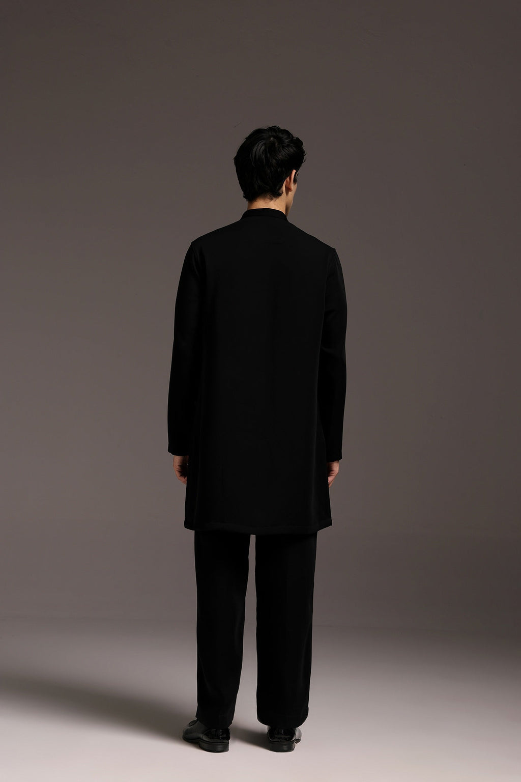 Black Designer Kurta Set