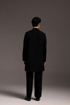Black Designer Kurta Set