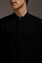 Black Designer Kurta Set
