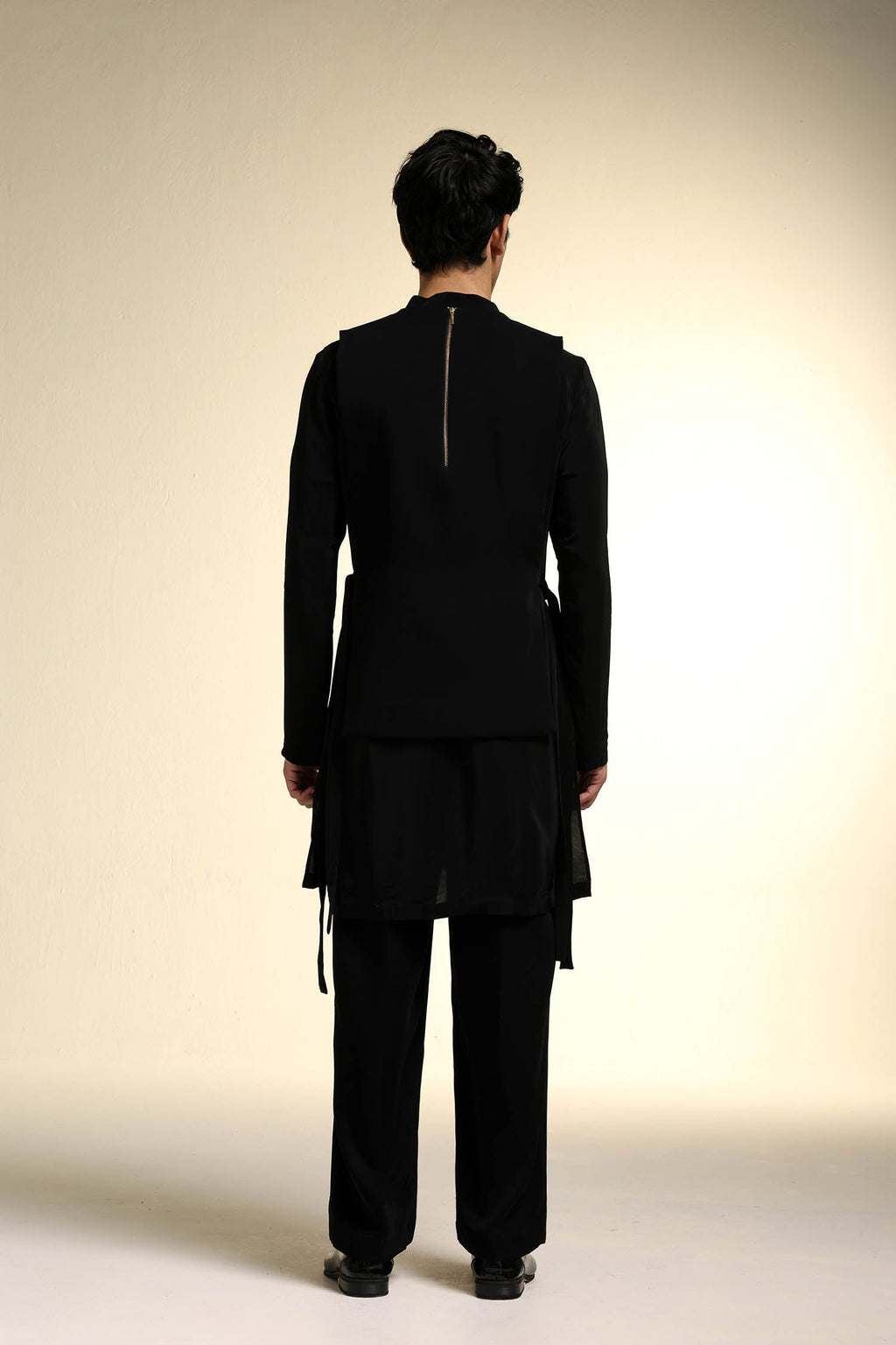God.Money.Love - Hand Embroidered Designer Bib - Black