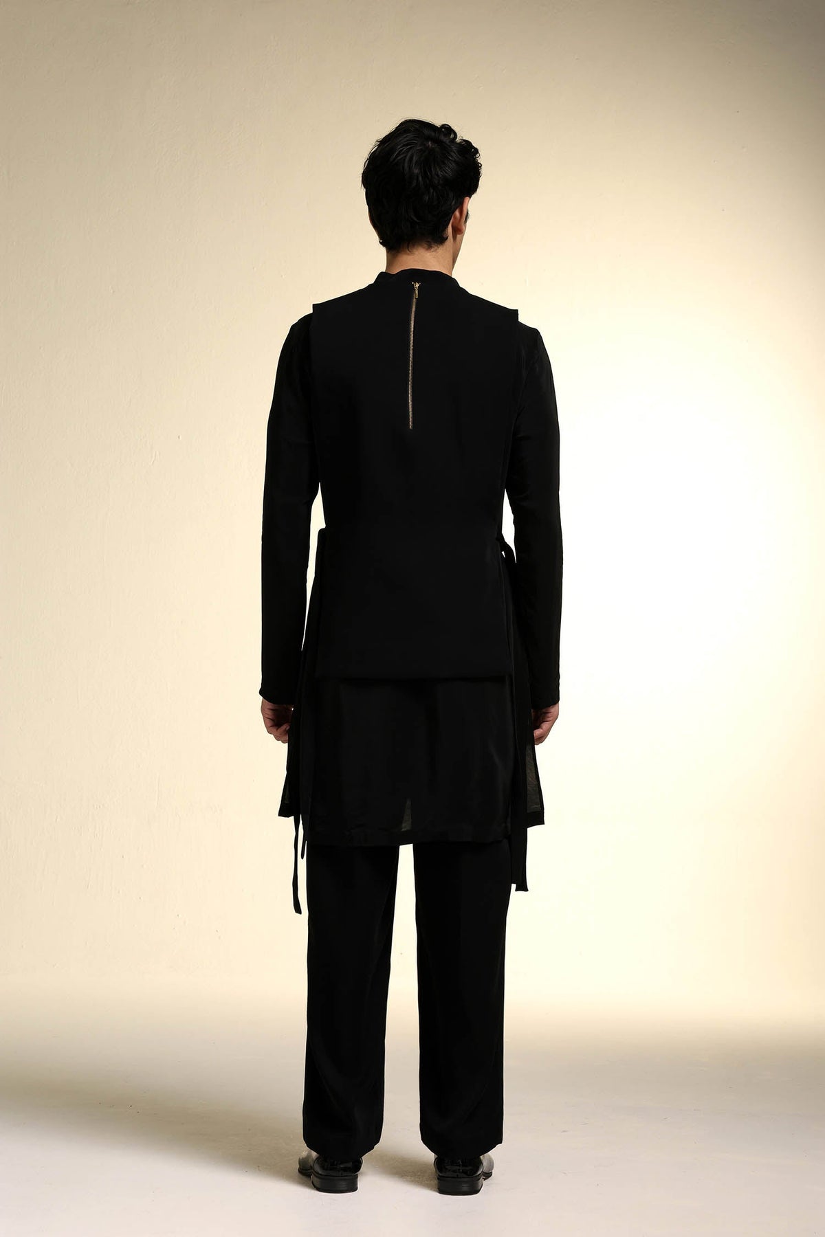 God.Money.Love - Hand Embroidered Designer Bib - Black