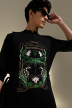 God.Money.Love - Hand Embroidered Designer Bib - Black