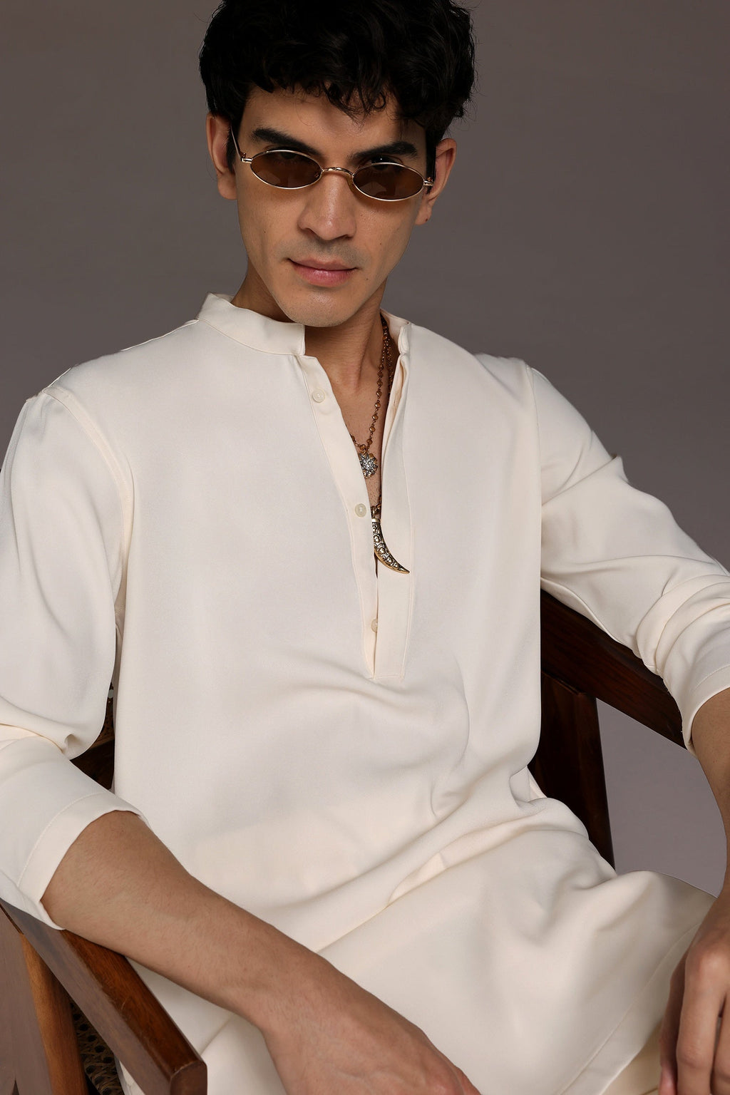 Ivory Designer Kurta Set