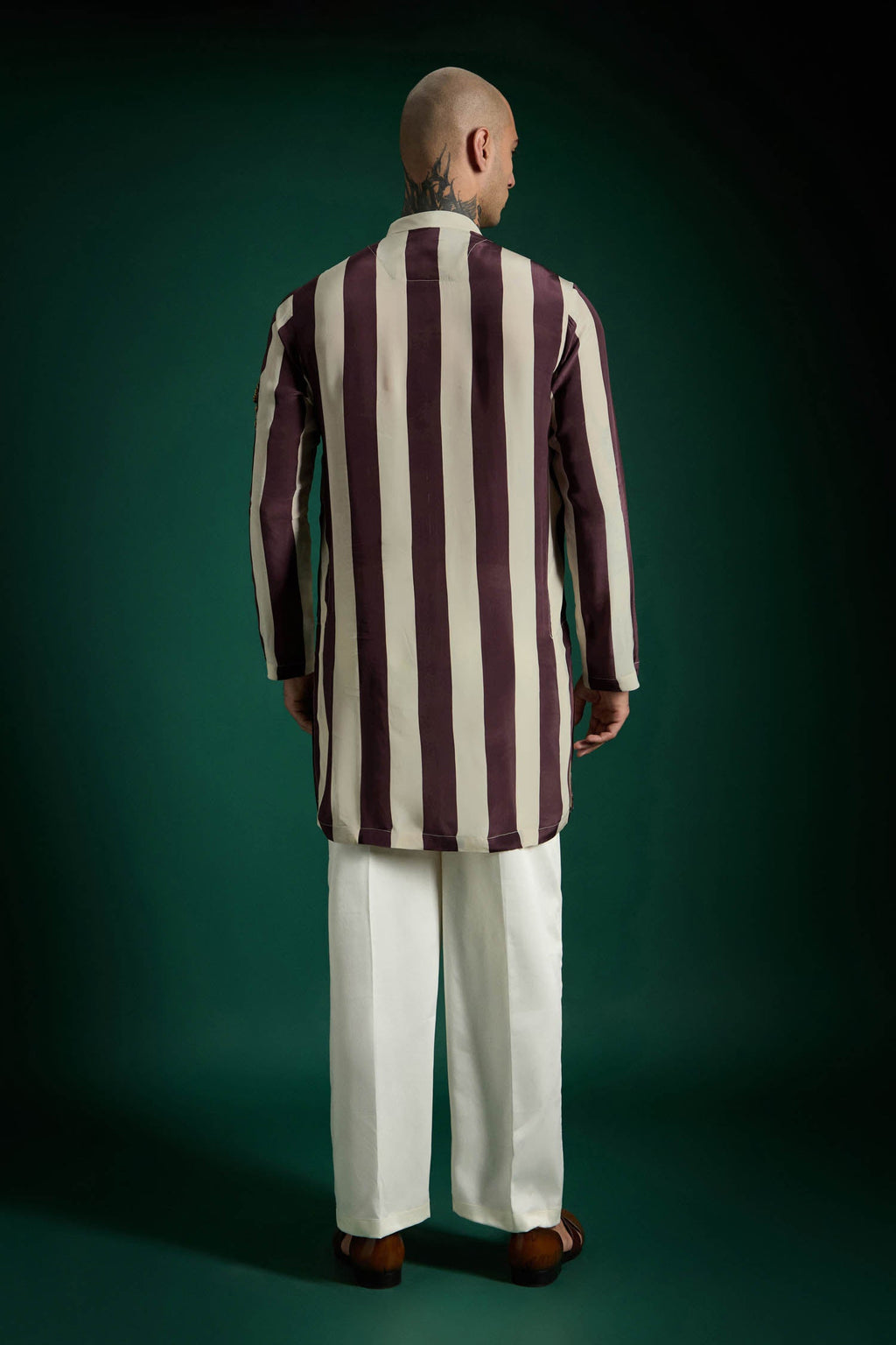 Crest- Hand Embroidered Designer Kurta