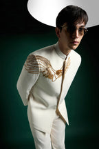 Eagle Hand Embroidered Bandhgala