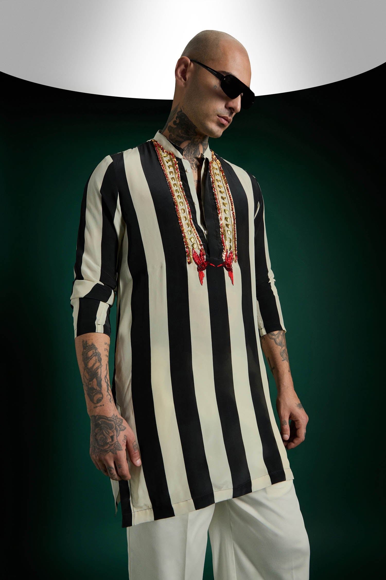 Regalia- Hand Embroidered Designer Kurta