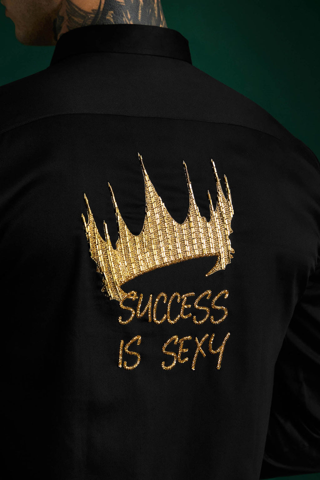 Success is SEXY - Hand Embroidered Designer Shirt