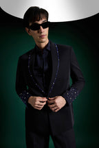 Still Crown - Hand Embroidered Designer Tuxedo