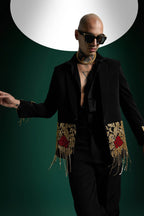 Golden Crest - Hand Embroidered Designer Tuxedo