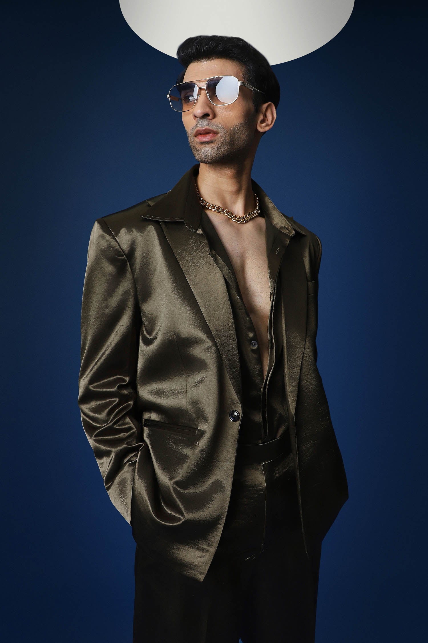 Tuxedo - Olive Green / Relaxed Fit