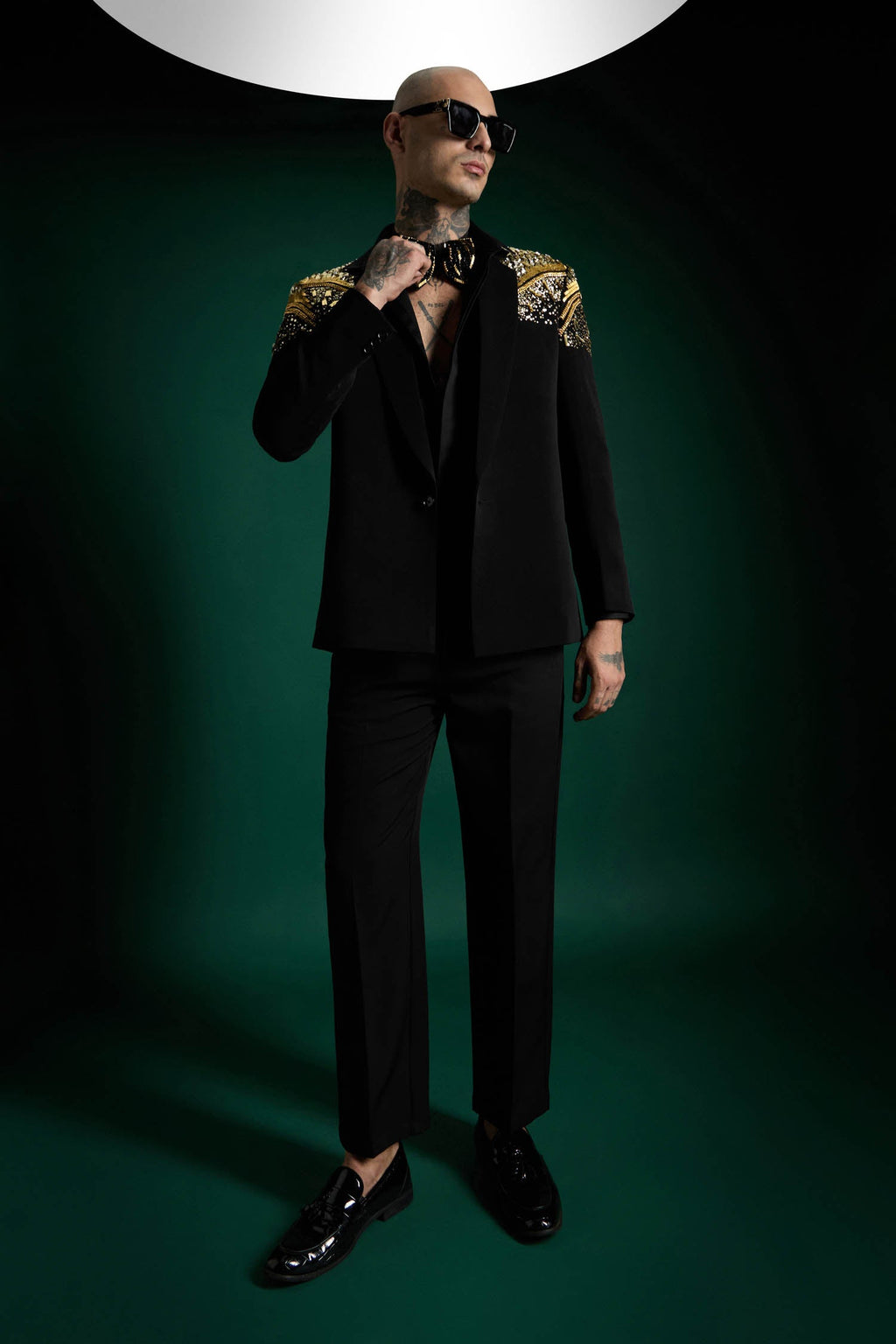 Majesty - Hand Embroidered Designer Tuxedo