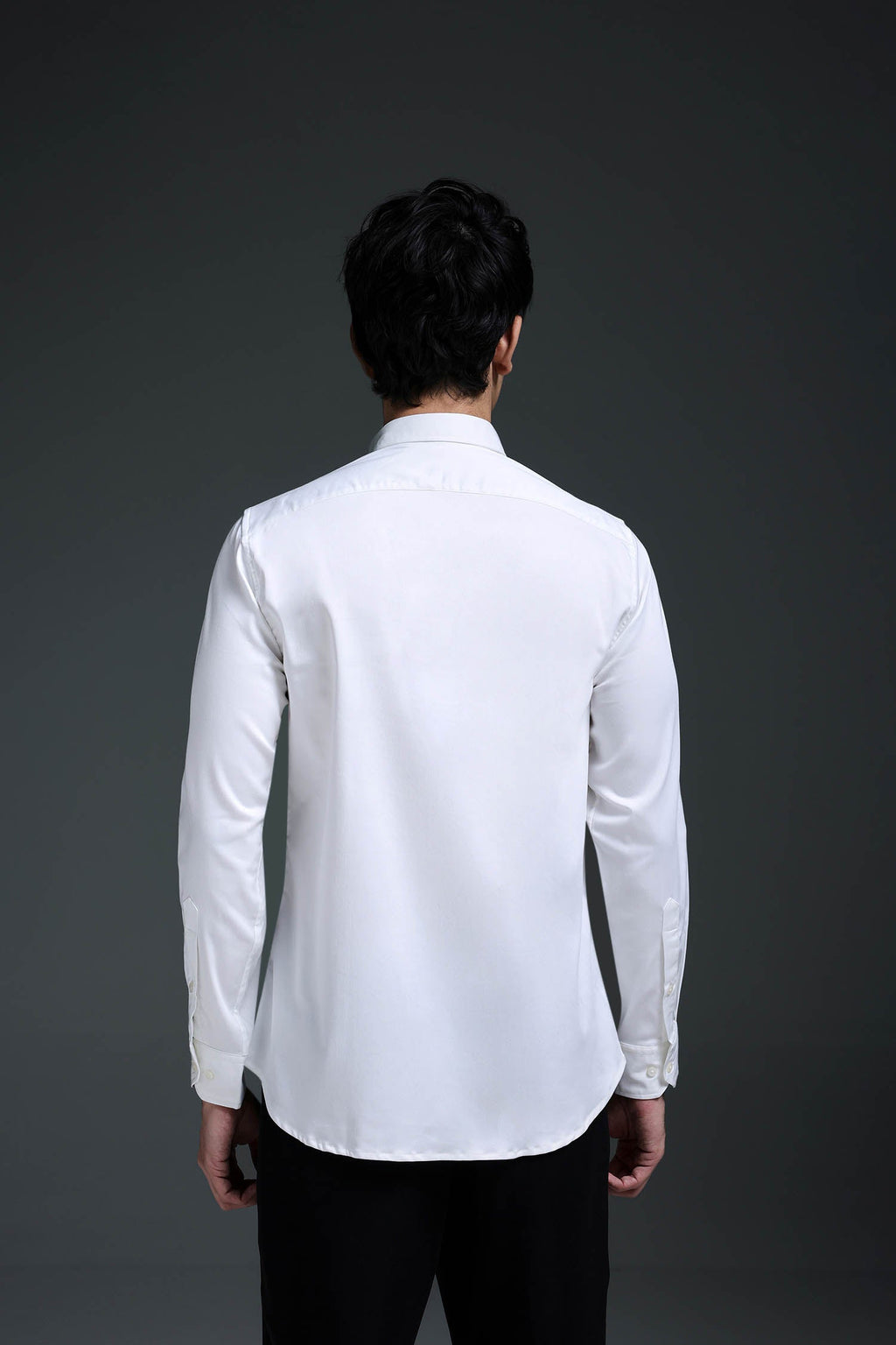 Crab - Hand Embroidered Designer Shirt - Ivory