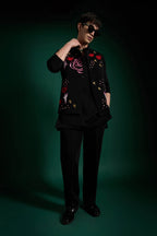 Meadows - Hand Embroidered Designer Bundi