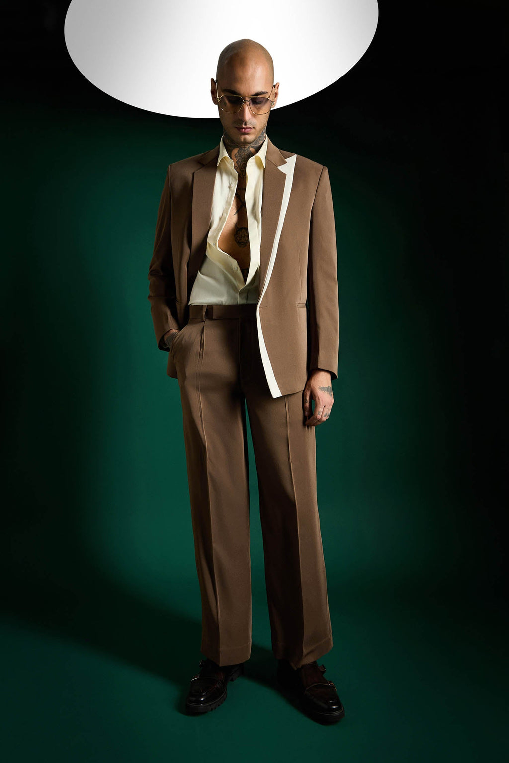 Double Lapel The Board Room Designer Blazer Set