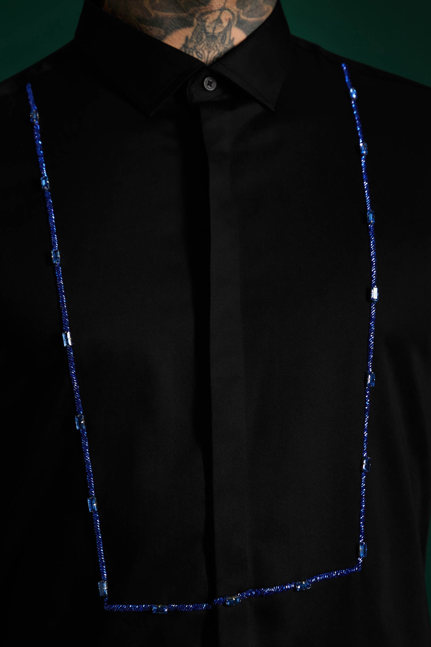 Forms- Hand Embroidered Designer Shirt