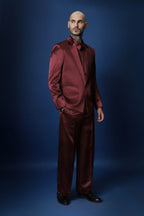 Tuxedo- Cherry Red / Relaxed Fit