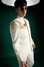 Eagle Hand Embroidered Bandhgala