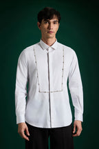 Forms- Hand Embroidered Designer Shirt