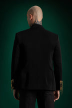 Golden Crest - Hand Embroidered Designer Tuxedo