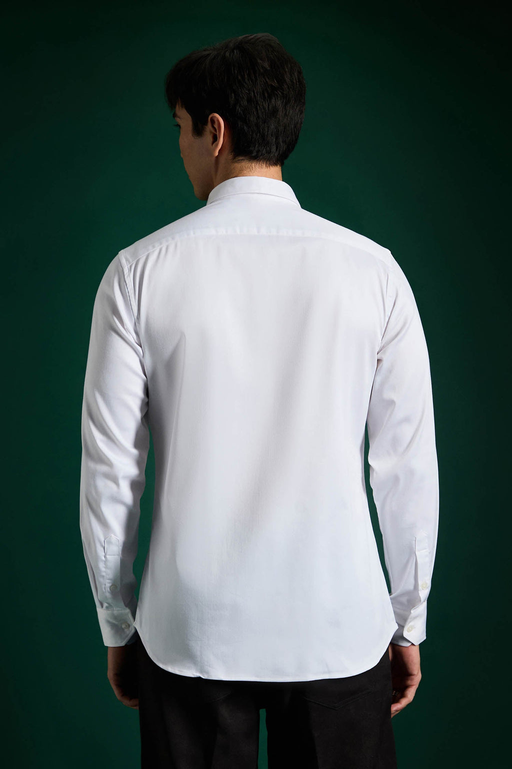 Heart Skull - Hand Embroidered Designer Shirt - White