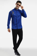 The Champagne - Royal Blue