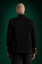 Golden Crest - Hand Embroidered Designer Tuxedo