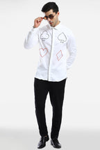 The Four Suits - White