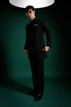 Hunter(Leopard) - Hand Embroidered Designer Bundi