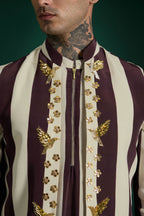 Crest- Hand Embroidered Designer Kurta Bundi